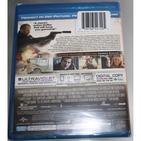 Killer Elite (Blu-ray + DVD + Digital Copy + UltraViolet) Entertainment - Picture 2 of 2